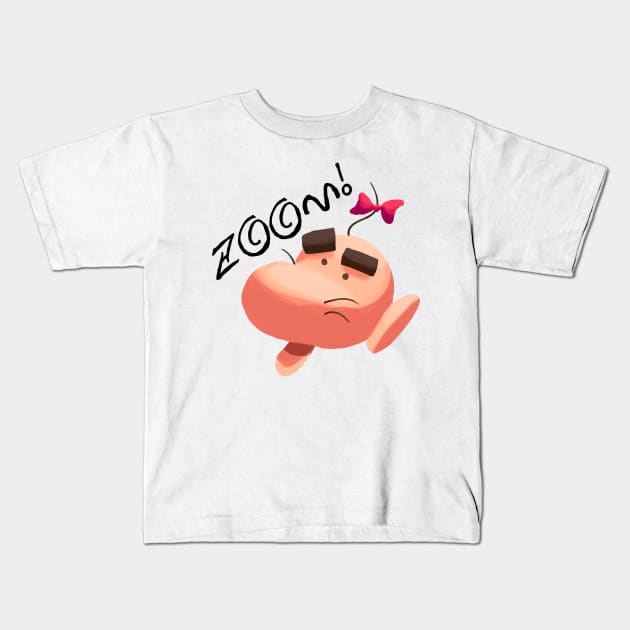 ZOOM! Mr Saturn Kids T-Shirt by joelikesblu